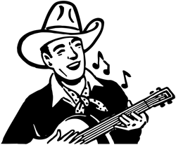 Country Wester singer and guitar player